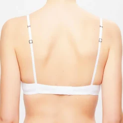 La Perla Lingerie, Nuit|Soutien-gorge triangle Simplicity blanc