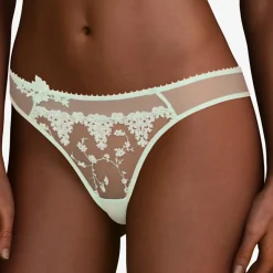 Passionata Lingerie, Nuit|String White Nig vert atoll