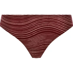 Chantelle Lingerie, Nuit|String Softstretch imprimé ondes framboise