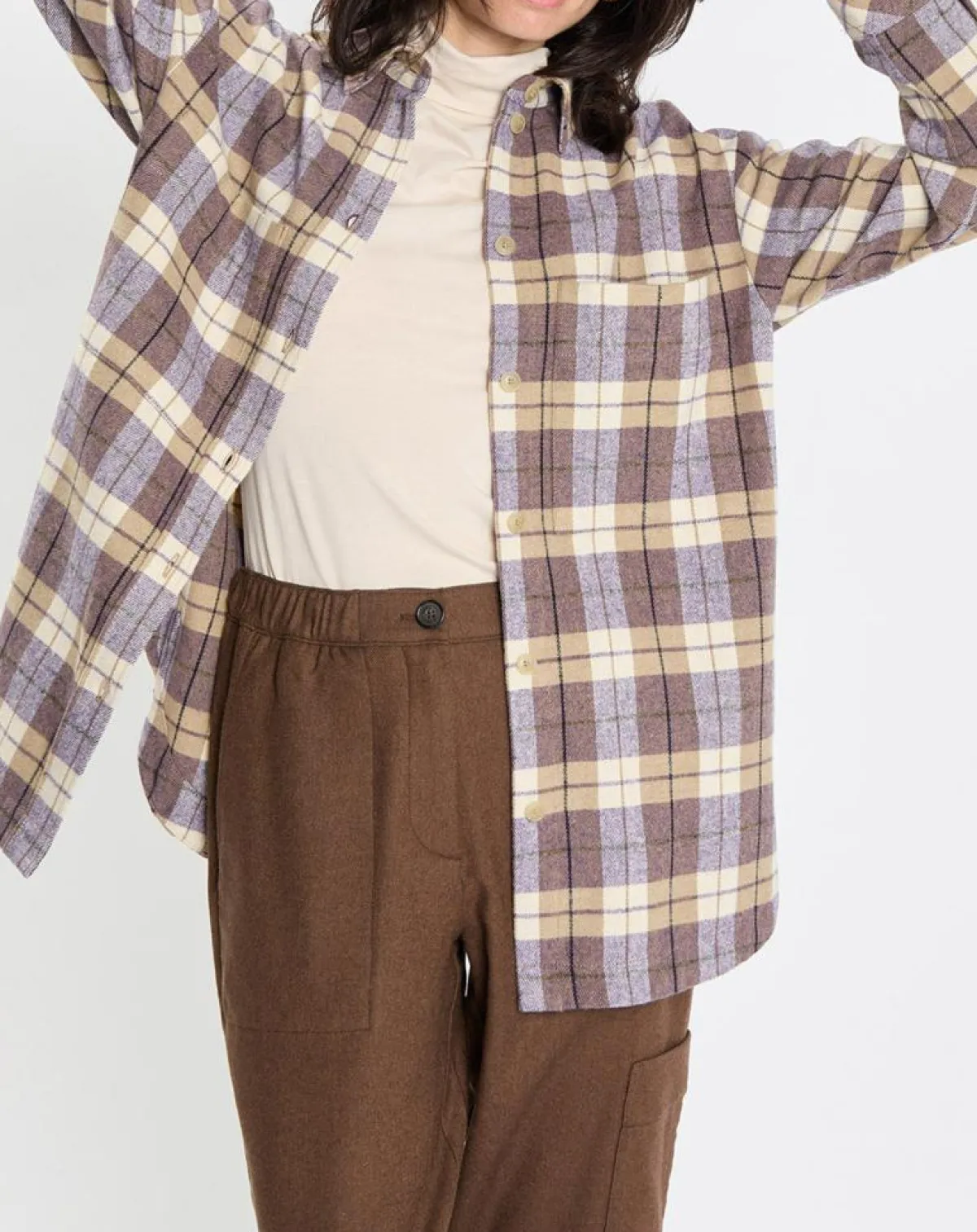 Marc O'Polo Chemises|Surchemise à carreaux multicolore