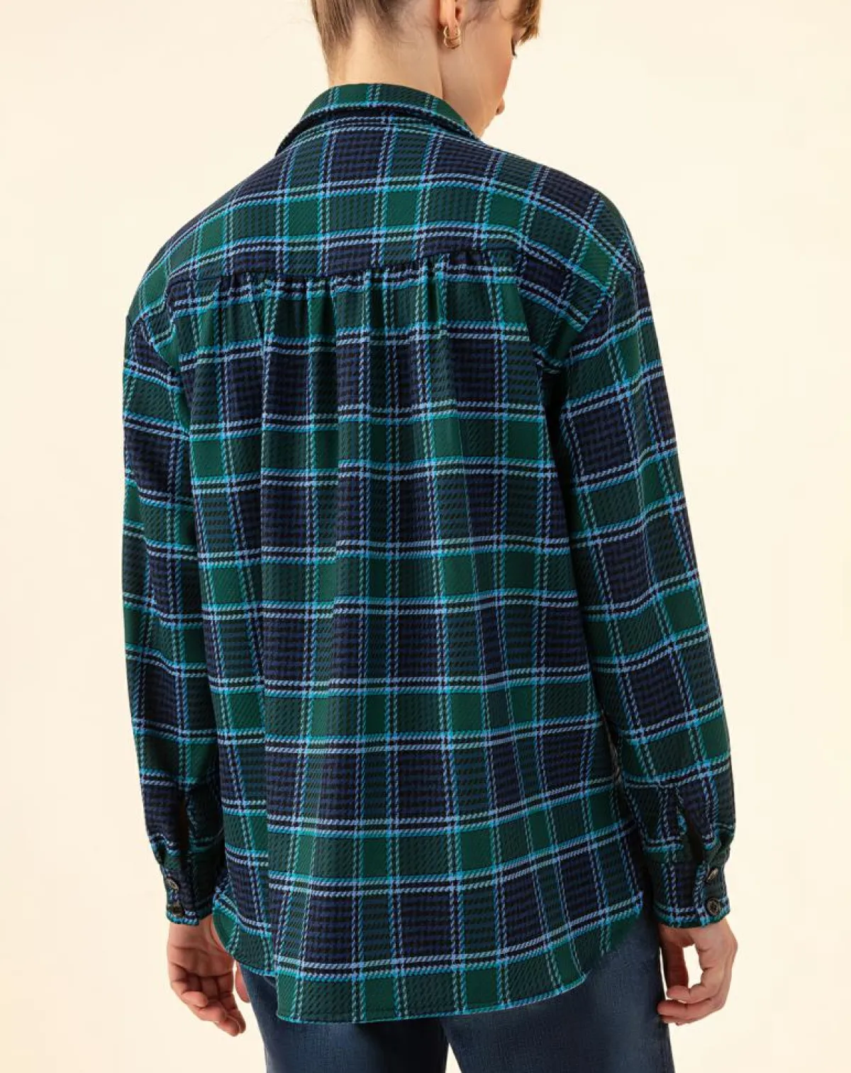 Indies Chemises|Surchemise Dany tartan