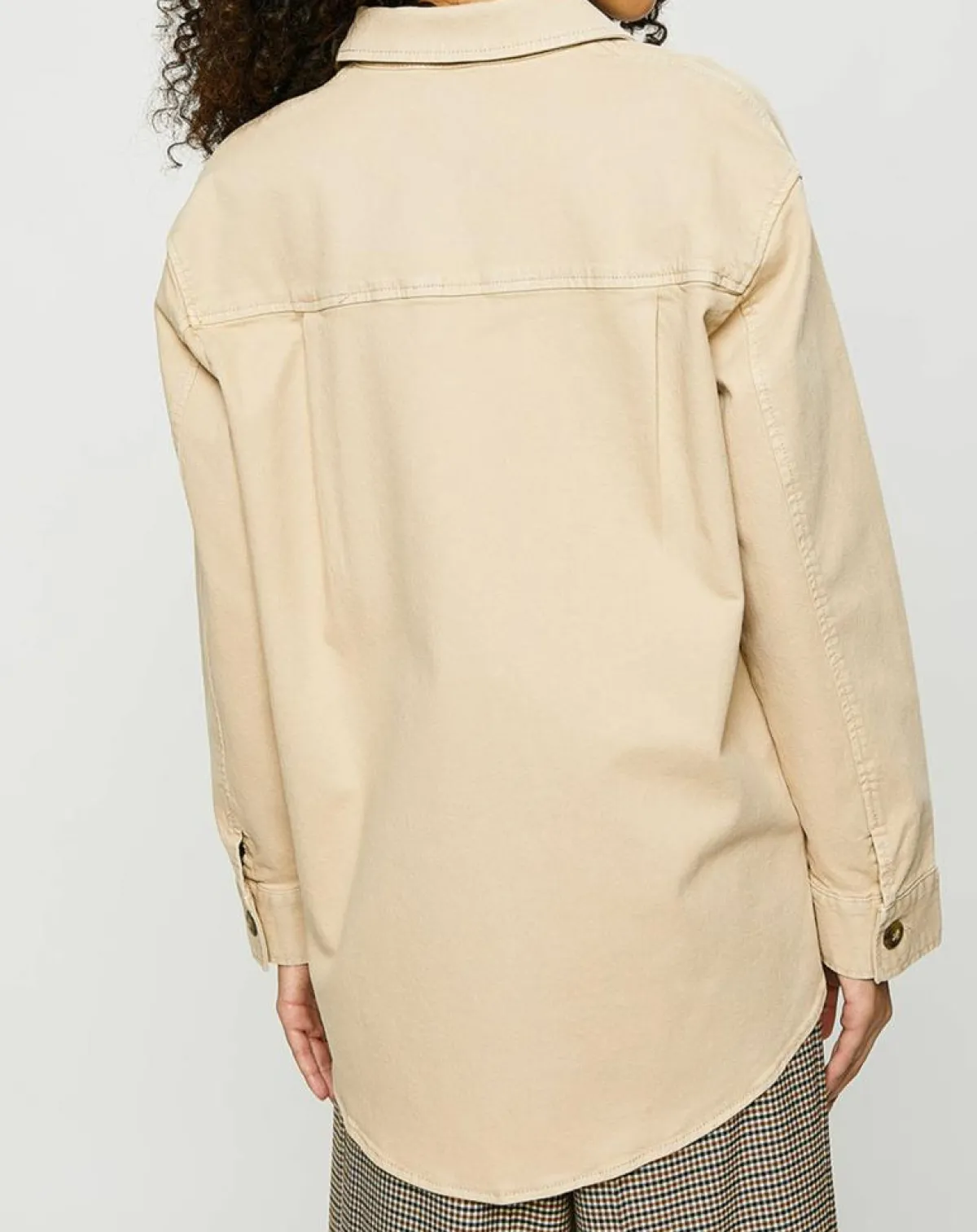 Esprit Vestes, Blousons|Surchemise en Coton bio collection EDC by écrue