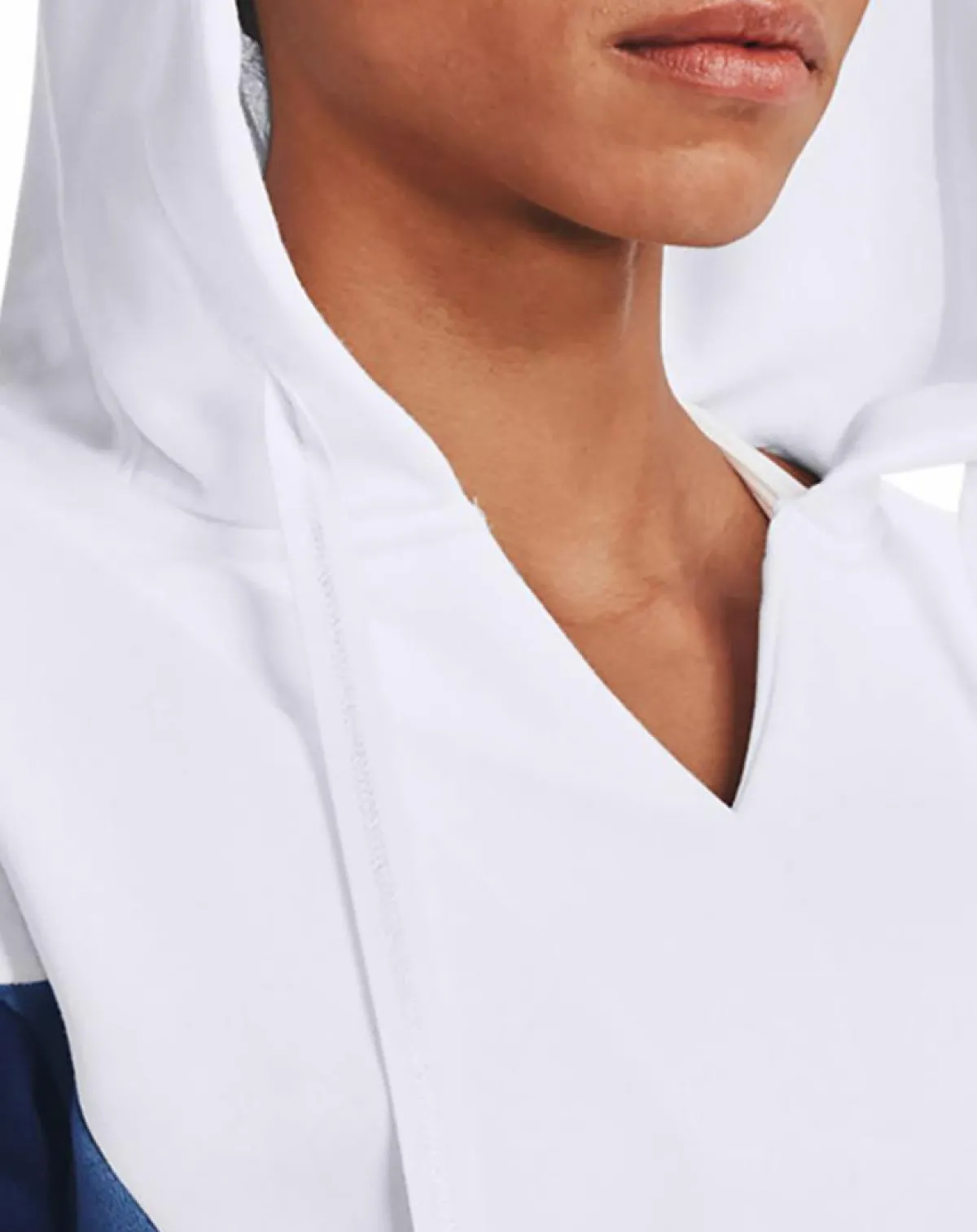 Under Armour Pulls|Sweat à capuche brodé en polaire Rival blanc