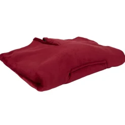 Home Deco Factory Pulls|Sweat à Capuche Interieur Sherpa rouge - 118x85x2 cm