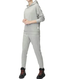 Marc O'Polo Pulls|Sweat à capuche jersey gris