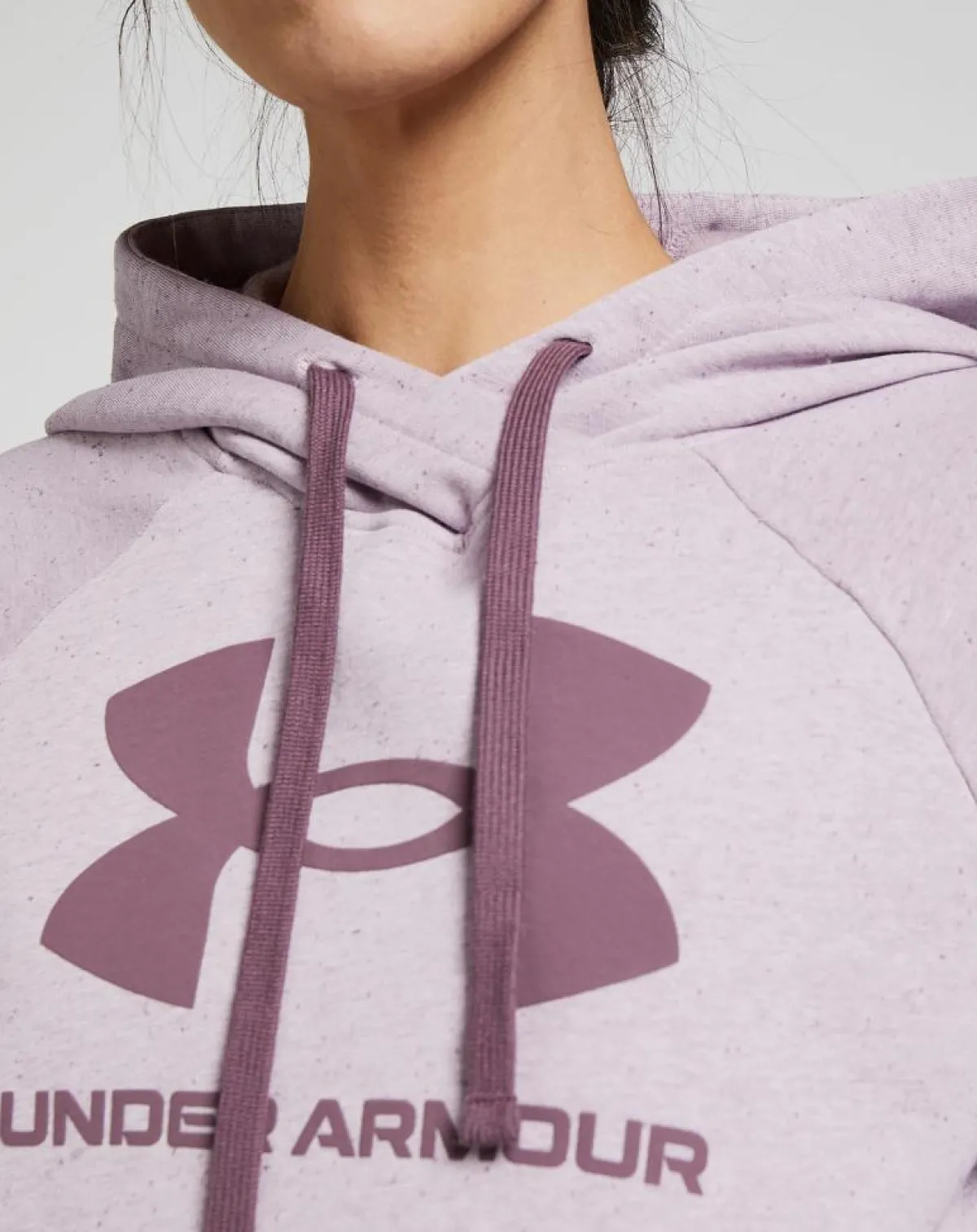 Under Armour Pulls|Sweat à capuche UA Rival Fleece violet parme
