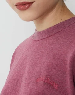 BDG by Urban Outfitters Pulls|Sweat bubble hem framboise