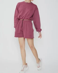 BDG by Urban Outfitters Pulls|Sweat bubble hem framboise