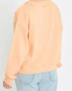 Marc O'Polo Sweats|Sweat Crew Neck Coton Bio orange clair