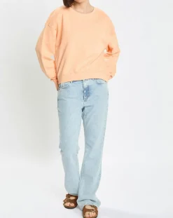 Marc O'Polo Sweats|Sweat Crew Neck Coton Bio orange clair