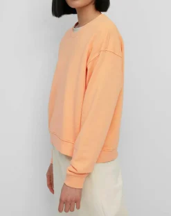Marc O'Polo Sweats|Sweat Crew Neck Coton Bio orange clair