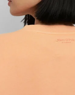 Marc O'Polo Sweats|Sweat Crew Neck Coton Bio orange clair