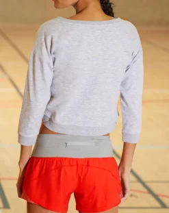 Etam Pulls|Sweat de sport court Danny gris