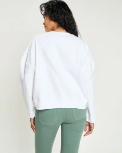 Manoush Sweats|Sweat Happy Holi blanc