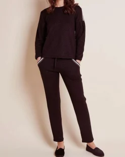 Le Chat Lingerie, Nuit|Sweat Maille Love noir