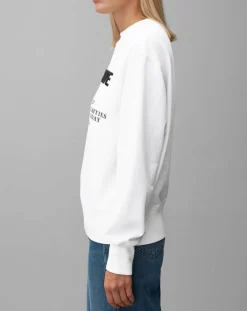 Marc O'Polo Pulls|Sweat Oversized Lady Di blanc