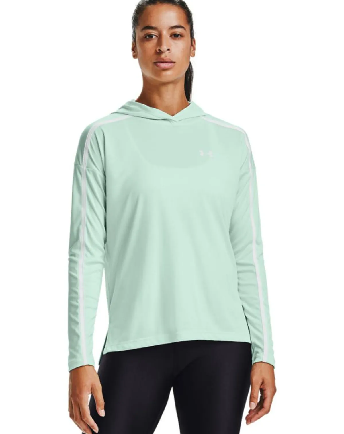 Under Armour Pulls|Sweat technique à capuche Tech vert clair