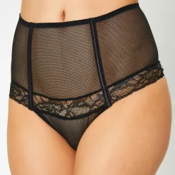 Huit Lingerie, Nuit|Tanga Captive noir