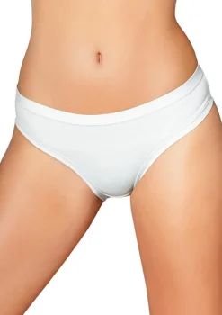 Mare Lingerie, Nuit|Tanga Elodie 100% coton blanc