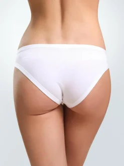 Mare Lingerie, Nuit|Tanga Elodie 100% coton blanc