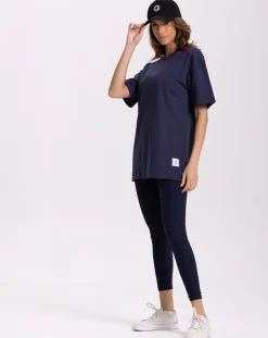 Onamaste T-Shirts|Tee Shirt Oversize bleu marine