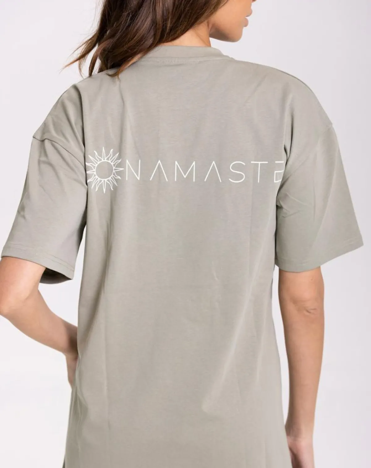 Onamaste T-Shirts|Tee Shirt Oversize gris