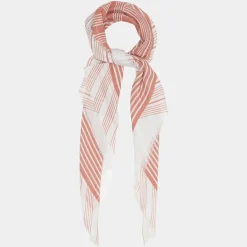 Galeries Lafayette Echarpes, Foulards|Étole Bobby rose - 130x100 cm