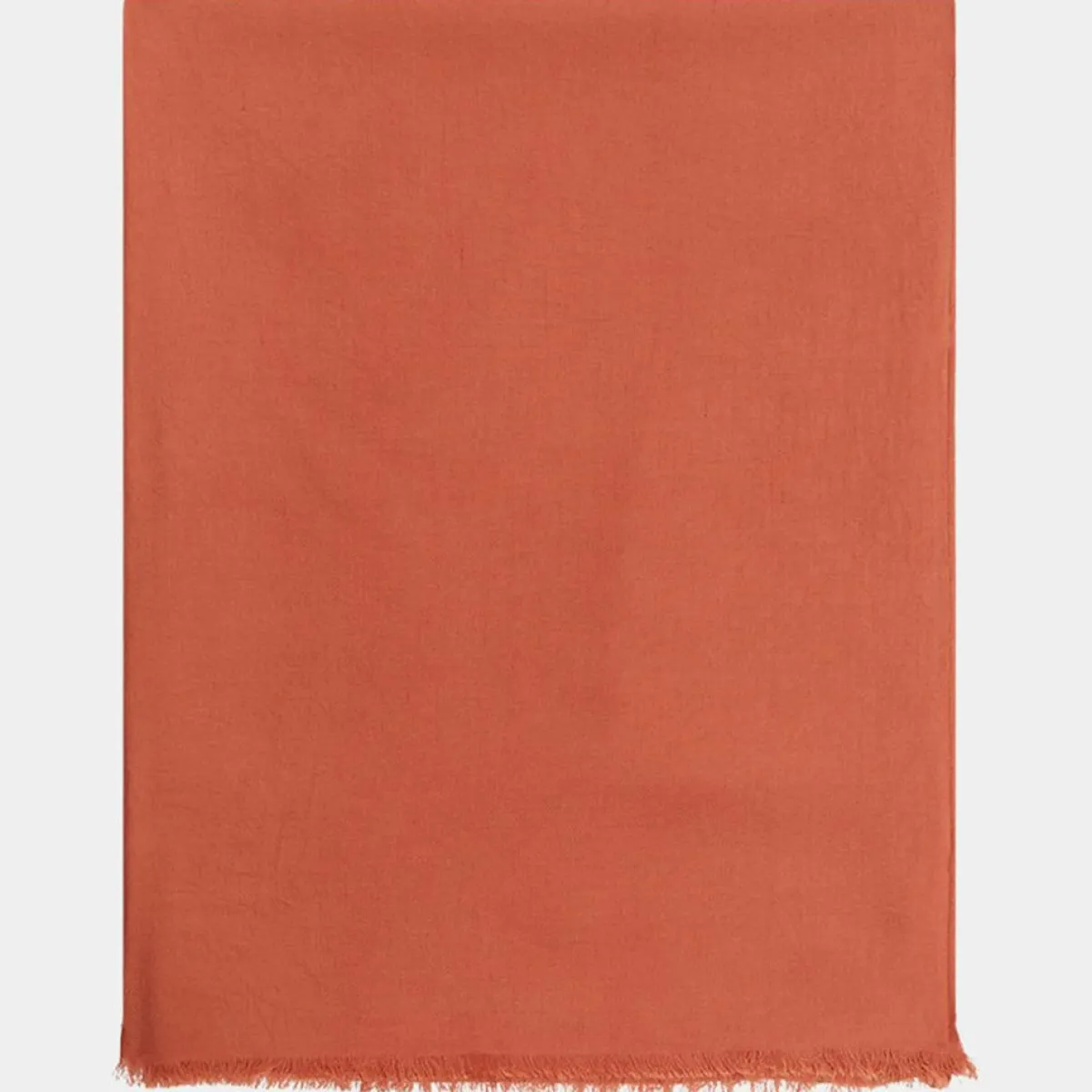 Galeries Lafayette Echarpes, Foulards|Étole Ecovero Af Swaggy F orange - 180x65 cm