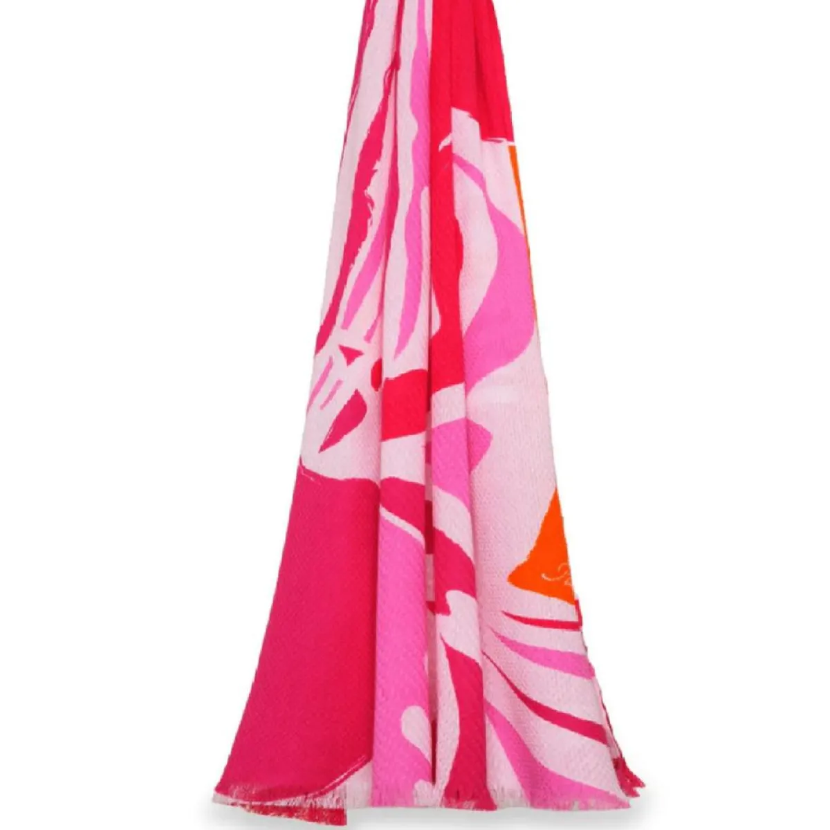 Petrusse Echarpes, Foulards|Étole en Coton Bio Calliope rose - 100x200 cm