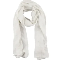 Galeries Lafayette Echarpes, Foulards|Étole Foil écrue - 180x87 cm