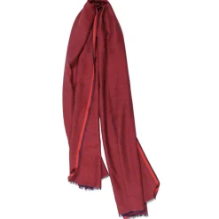 Petrusse Echarpes, Foulards|Étole Marius bordeaux - 70x210 cm