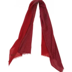 Petrusse Echarpes, Foulards|Étole Migo en Coton rouge - 70x180 cm