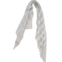 Petrusse Echarpes, Foulards|Étole Nino en Coton beige - 75x200 cm