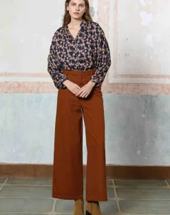 See u Soon Tops Et Blouses|Top Agathe bleu