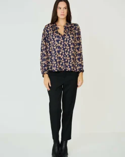 See u Soon Tops Et Blouses|Top Agathe bleu