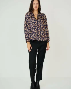 See u Soon Tops Et Blouses|Top Agathe bleu