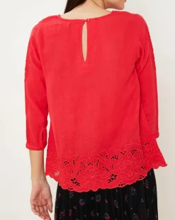 Louizon Tops Et Blouses|Top ajouré Aquarius fuschia