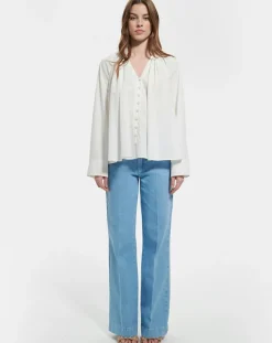 Zapa Tops Et Blouses|Top Baora ecru