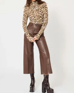 Manoush Tops Et Blouses|Top Basic imprimé léopard