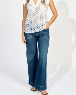 Lauren Vidal Tops Et Blouses|Top Bobbie blanc