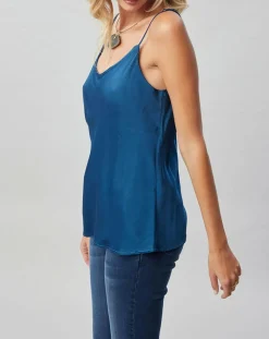 Lauren Vidal Tops Et Blouses|Top Cindy azur