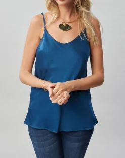 Lauren Vidal Tops Et Blouses|Top Cindy azur