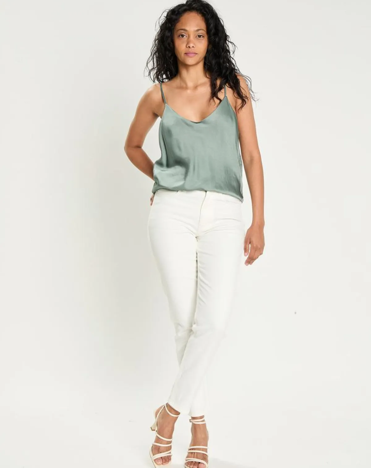 Lauren Vidal Tops Et Blouses|Top Cindy sauge