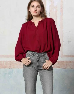 See u Soon Tops Et Blouses|Top Céleste bordeaux
