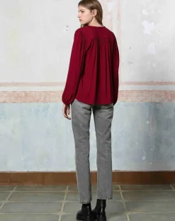 See u Soon Tops Et Blouses|Top Céleste bordeaux