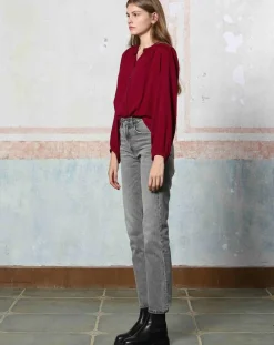 See u Soon Tops Et Blouses|Top Céleste bordeaux