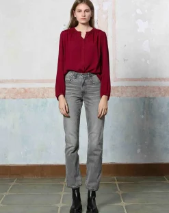 See u Soon Tops Et Blouses|Top Céleste bordeaux