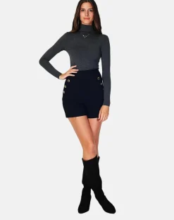 Assuili Tops Et Blouses|Top Col Roulé Pauline loup