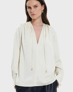 Zapa Tops Et Blouses|Top Colibri ecru