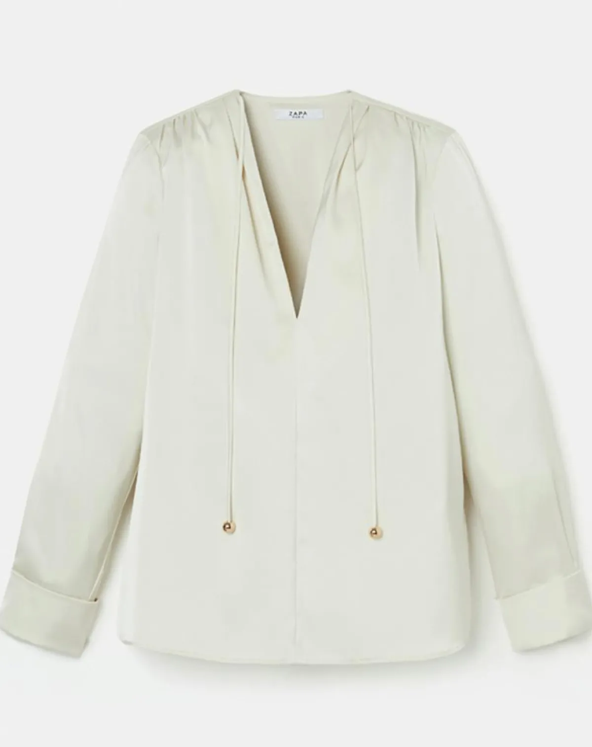 Zapa Tops Et Blouses|Top Colibri ecru